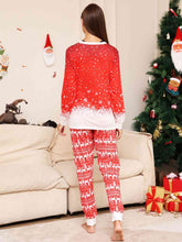 Load image into Gallery viewer, Full Size Long Sleeve Top and Printed Pants Set
