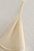 Load image into Gallery viewer, Ribbed V-Neck Cami and Skirt Set
