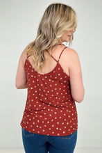 Load image into Gallery viewer, Jade By Jane Floral Print Spaghetti Strap Top
