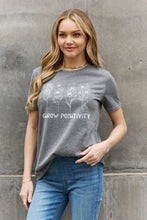 Load image into Gallery viewer, Simply Love GROW POSITIVITY Graphic Cotton Tee
