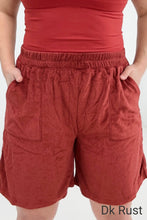 Load image into Gallery viewer, Zenana Loop Terry Elastic Waist Shorts With Pockets
