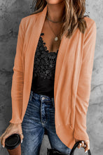 Load image into Gallery viewer, Double Take Long Sleeve Ribbed Hem Open Front Longline Cardigan
