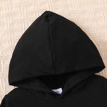Load image into Gallery viewer, Kids MAMA'S BOY Graphic Short Sleeve Hoodie and Shorts Set
