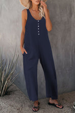 Load image into Gallery viewer, Pocketed Thermal Sleeveless Jumpsuit
