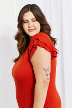 Load image into Gallery viewer, Zenana Living Life Full Size Layered Ruffle Sleeve Dress
