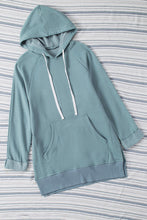 Load image into Gallery viewer, Side Slit Raglan Sleeve Hoodie
