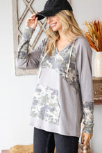 Load image into Gallery viewer, Hopely Long Sleeve Hoodie with Contrasted Detailing
