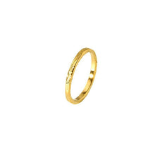 Load image into Gallery viewer, Texture 18K Gold Plated Ring (With Box)
