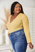 Load image into Gallery viewer, HEYSON All About Details Full Size Ribbed Bodysuit
