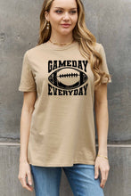 Load image into Gallery viewer, Simply Love Full Size GAMEDAY EVERYDAY Graphic Cotton Tee
