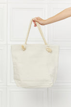 Load image into Gallery viewer, Justin Taylor Picnic Date Tassle Tote Bag
