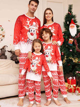Load image into Gallery viewer, Full Size Long Sleeve Top and Printed Pants Set
