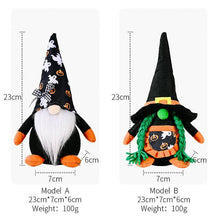 Load image into Gallery viewer, Halloween Decoration Pumpkin Gnome Ornament
