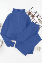 Load image into Gallery viewer, Half-Zip Sports Set with Pockets
