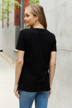 Load image into Gallery viewer, Simply Love Full Size Celestial Graphic Short Sleeve Cotton Tee
