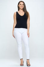 Load image into Gallery viewer, Yelete Short Version-Reversible V Neckline Seamless Tank

