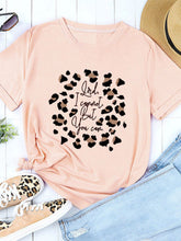 Load image into Gallery viewer, Graphic Round Neck Short Sleeve Tee
