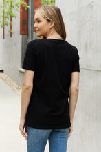 Load image into Gallery viewer, Simply Love Full Size Celestial Graphic Short Sleeve Cotton Tee
