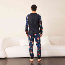Load image into Gallery viewer, Reindeer Graphic Top and Printed Pants Set

