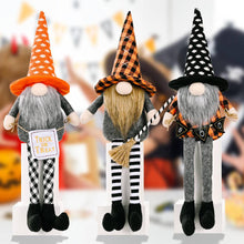 Load image into Gallery viewer, Halloween Decoration Witch Hat Gnome Ornament

