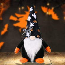 Load image into Gallery viewer, Halloween Decoration Pumpkin Gnome Ornament
