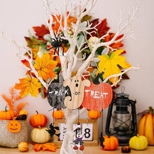 Load image into Gallery viewer, Halloween Decorations Wooden Pumpkin Hanging Ornaments

