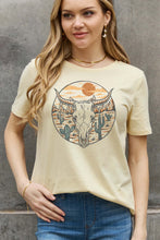 Load image into Gallery viewer, Simply Love Full Size Bull Cactus Graphic Cotton Tee
