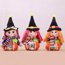 Load image into Gallery viewer, Halloween Decoration Clear Candy Bag Witch Ornaments
