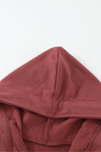 Load image into Gallery viewer, Half Zip Colorblock Pocket Patchwork Long Sleeve Hoodie
