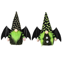 Load image into Gallery viewer, Halloween Decoration Bat Gnome Ornaments
