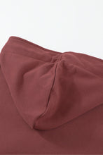 Load image into Gallery viewer, Half Zip Colorblock Pocket Patchwork Long Sleeve Hoodie
