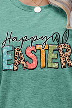 Load image into Gallery viewer, HAPPY EASTER Graphic Round Neck Tee Shirt
