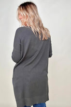 Load image into Gallery viewer, Zenana Hi-Low Hem V Neck Knit Top
