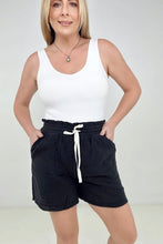Load image into Gallery viewer, Zenana "April" Gauze Drawstring Waist Shorts
