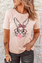 Load image into Gallery viewer, Rabbit Graphic Easter Tee Shirt
