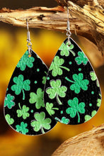 Load image into Gallery viewer, Green St. Patrick's Day Shamrock Earrings
