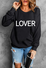 Load image into Gallery viewer, LOVER Dropped Shoulder Sweatshirt
