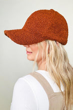 Load image into Gallery viewer, Teddy Fleece Baseball Cap
