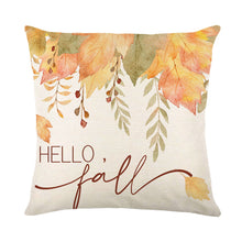Load image into Gallery viewer, Thanksgiving Fall Pumpkin Print Pillowcase Without Filler
