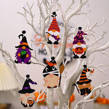 Load image into Gallery viewer, Halloween Wooden Hanging Ornaments
