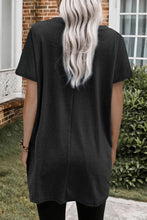 Load image into Gallery viewer, Side Pockets Short Sleeve Tunic Top
