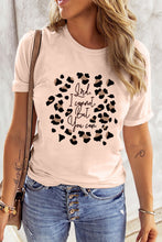 Load image into Gallery viewer, Graphic Round Neck Short Sleeve Tee
