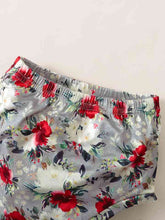 Load image into Gallery viewer, Fringe Detail SASSY Graphic T-Shirt and Floral Print Shorts Set
