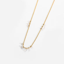 Load image into Gallery viewer, New Colors - Stainless Steel 18K Gold Plated Zirconia Charm Necklace (With Box)

