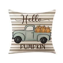 Load image into Gallery viewer, Thanksgiving Pumpkin Sunflower Print Pillowcases Without Filler

