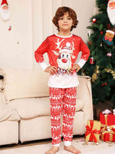 Load image into Gallery viewer, Long Sleeve Top and Printed Pants Set
