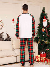 Load image into Gallery viewer, Full Size Reindeer Graphic Top and Plaid Pants Set
