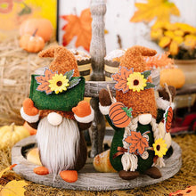 Load image into Gallery viewer, Thanksgiving Harvest Gnome Ornaments Holding An Envelope
