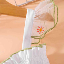 Load image into Gallery viewer, Embroidered  Square Neck Smocked Dress
