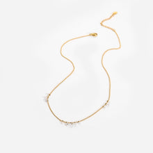 Load image into Gallery viewer, New Colors - Stainless Steel 18K Gold Plated Zirconia Charm Necklace (With Box)
